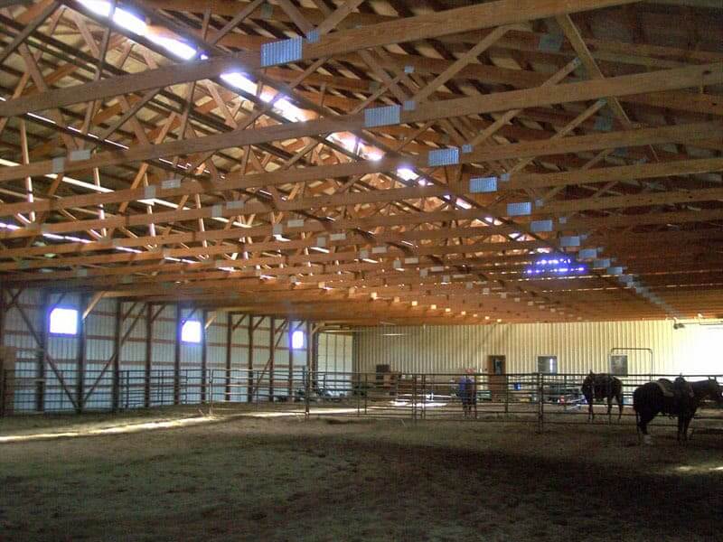 Horse Riding Arenas From Greiner Buildings in Illinois and Iowa