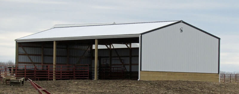 Cattle Sheds &amp; Open Front Buildings in Iowa and Illinois 