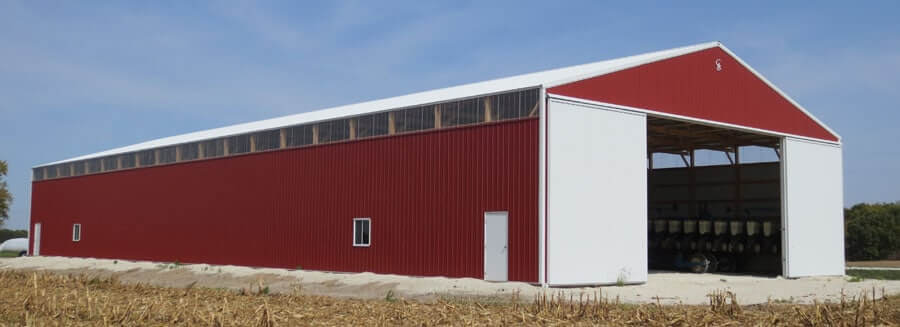 Machine Shed Pole Barn Construction in Iowa and Illinois