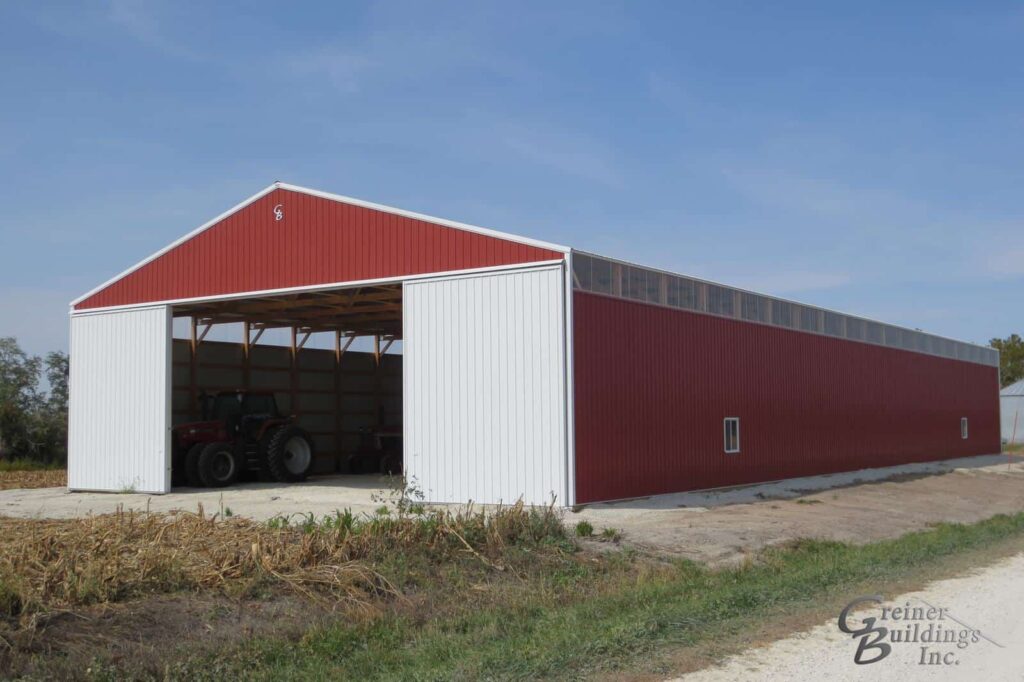Iowa Pole Barn Machine Shed Illinois Pole Barn Machine Shed