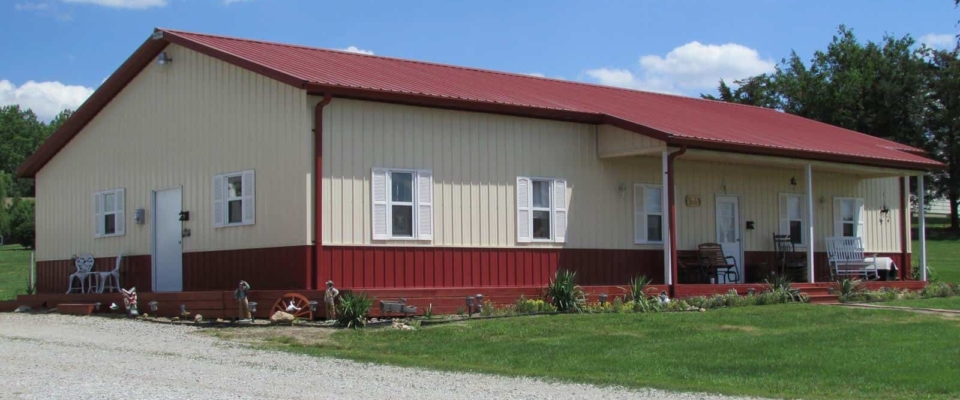 Shome® The Ultimate Pole Barn With Living Quarters Greiner Buildings