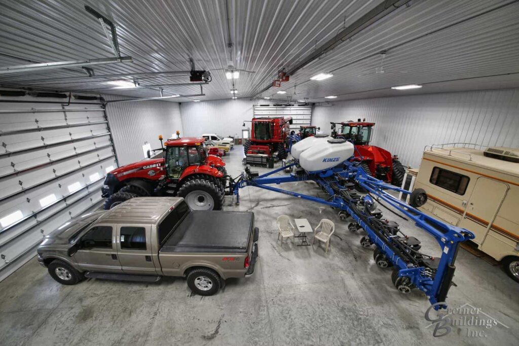 Farm Shop with Case IH equipment