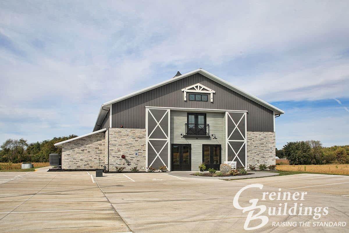 Cedar Falls, Iowa Post Frame Metal Pole Building | Greiner 