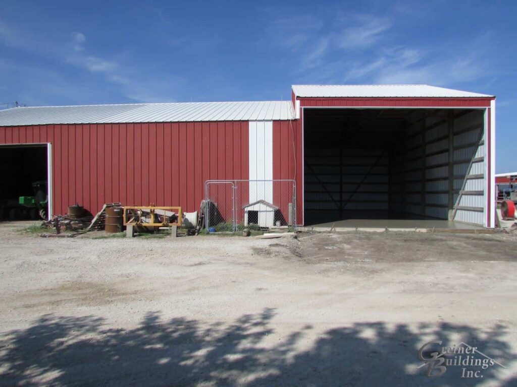 Iowa Pole Barn Machine Shed Illinois Pole Barn Machine Shed
