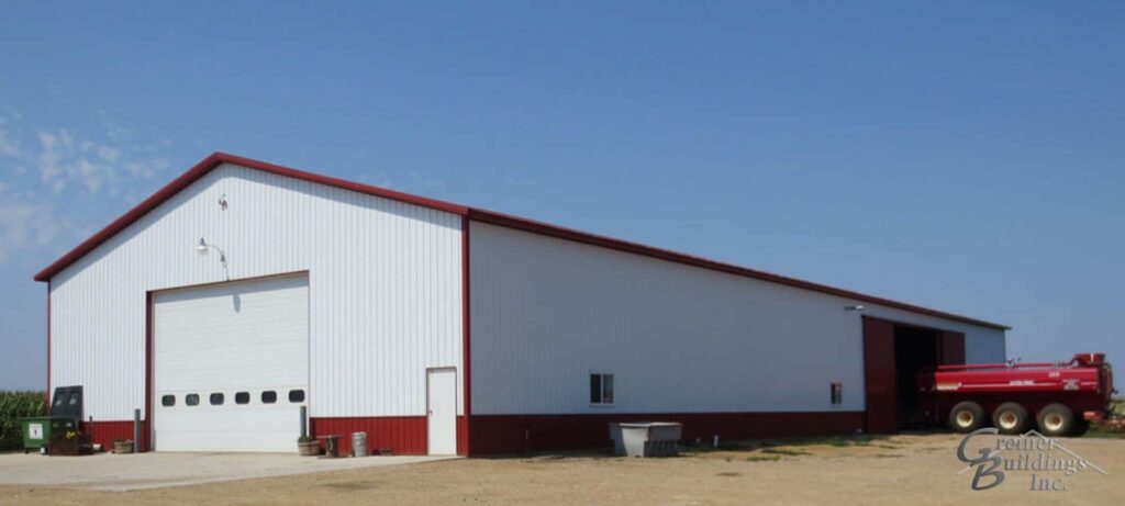 Iowa Pole Barn Machine Shed Illinois Pole Barn Machine Shed