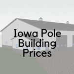 iowa pole barn/building prices