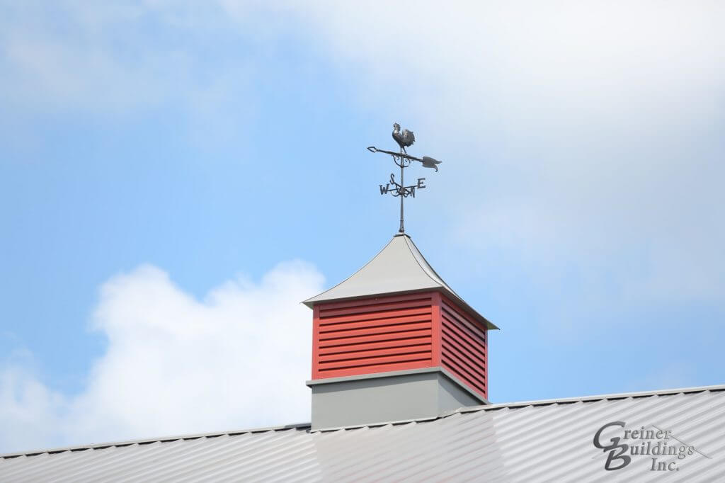 Cupola for pole barn ventilation